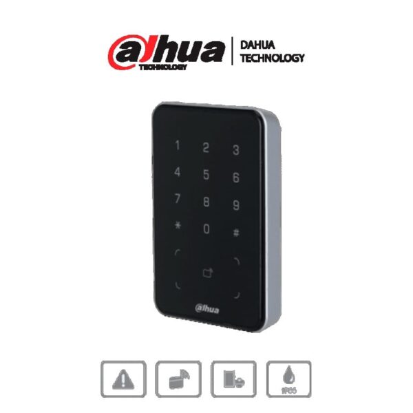 Lector de tarjeta y Pin, RS485-Wiegand Lector Mifare IP66. Dahua